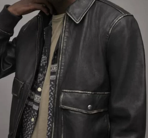 Pelle Pelle Black Leroy Men Leather Jacket view 2