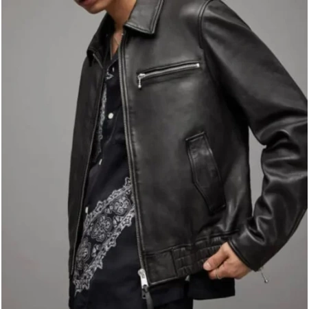 Pelle Pelle Men Black Gino Leather Jacket