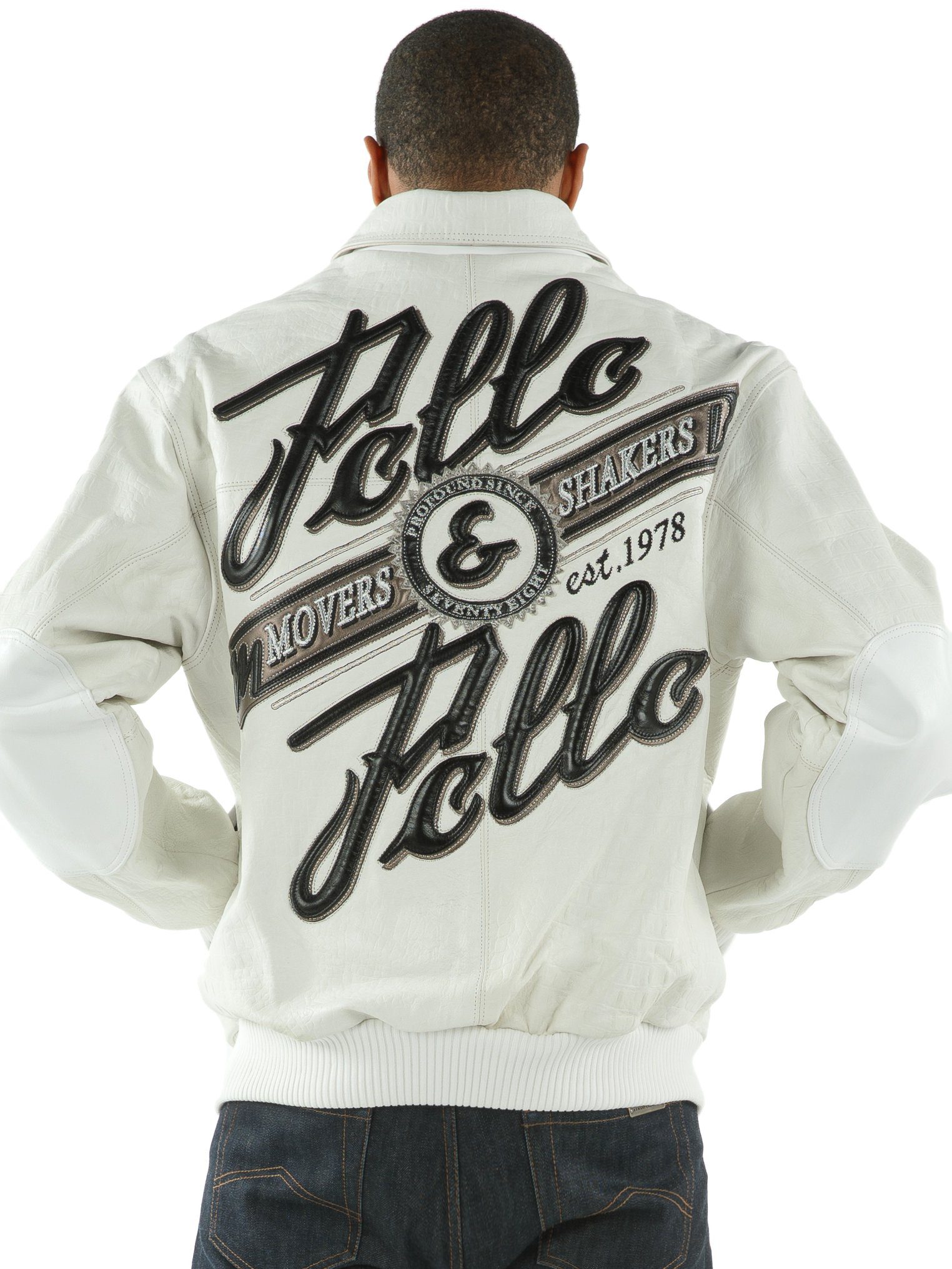 Pelle Pelle Movers And Shakers White Jacket