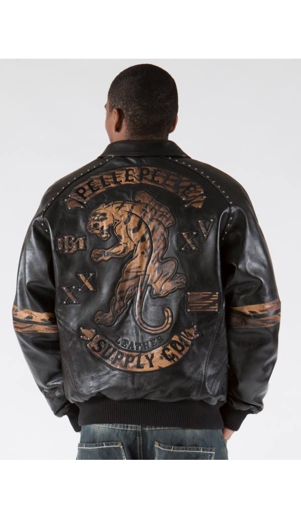 Brown Pelle Pelle Supply Co. Leather Jacket
