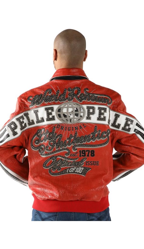 Pelle Pelle World Renouin 1978 Red Jacket