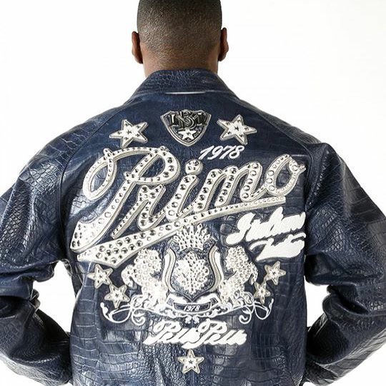 Pelle Pelle Navy Blue Primo Leather Jacket