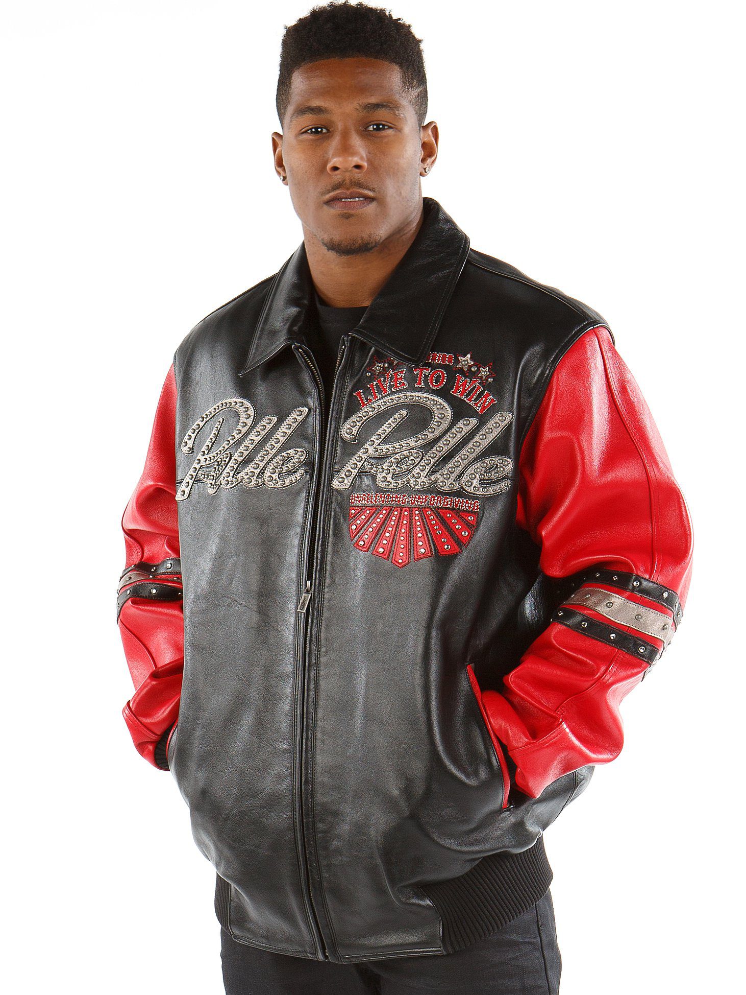 Pelle Pelle Live To Win MB Leather Jacket