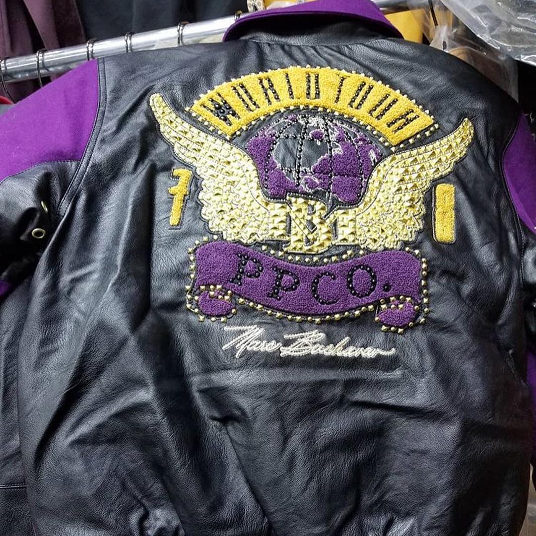 Pelle Pelle World Tour Purple Leather Jacket