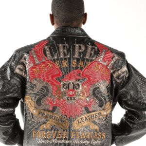 Pelle Pelle Crocodile Premium Leather Jacket view 1