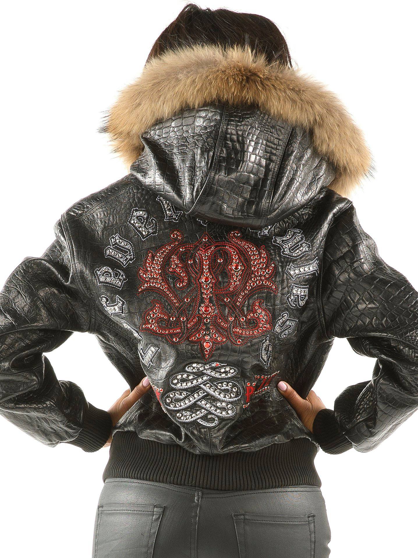 Pelle Pelle Forever Fearless Black Hood Jacket