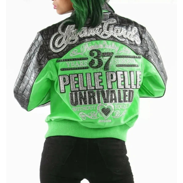 Pelle Pelle Green Unrivaled Women MB Jacket