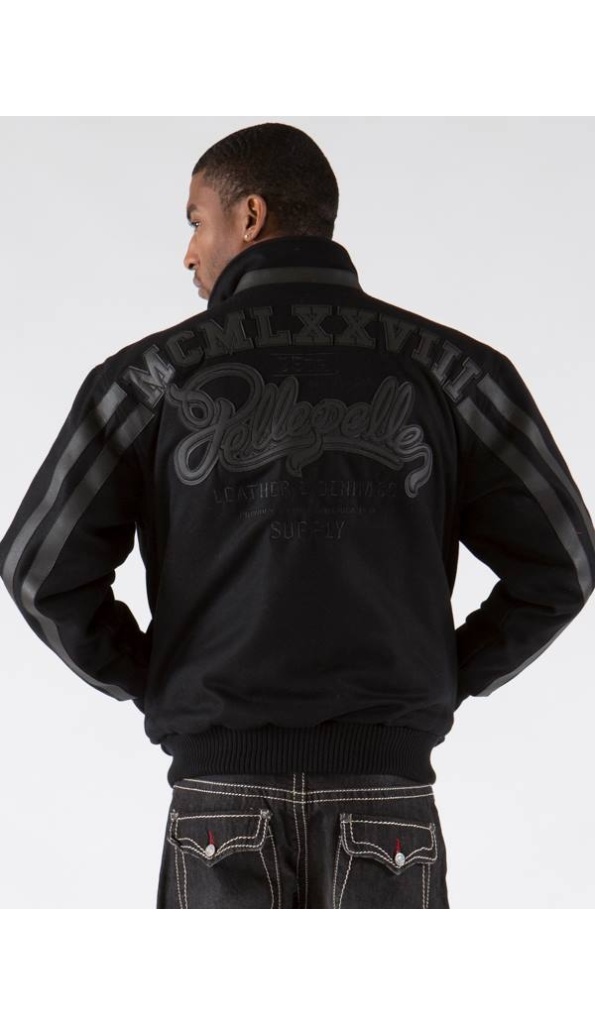 Black Pelle Pelle Supple CO. Leather Jacket