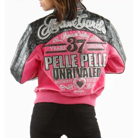 Pelle Pelle Pink Unrivaled MB Leather Jacket