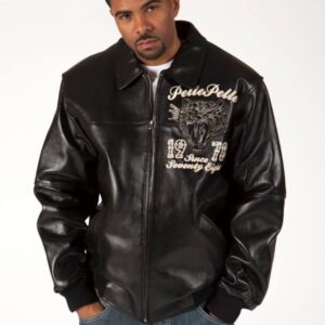 Pelle Pelle World Finest Tiger Black Jacket view 2