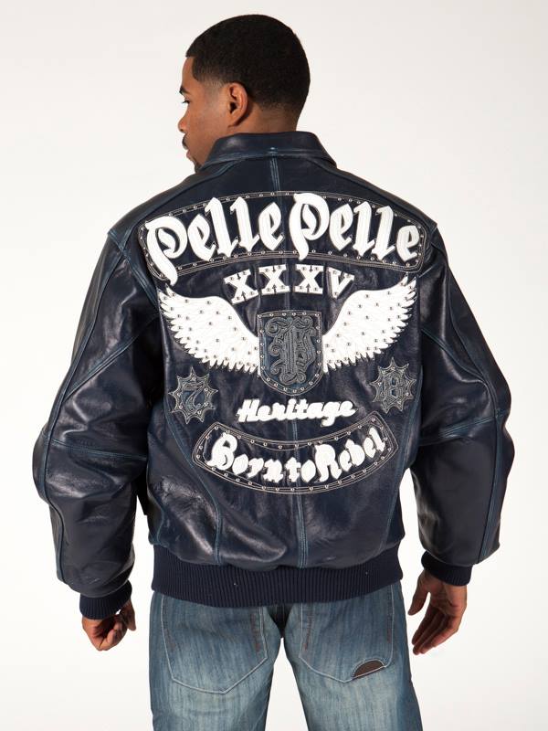 Pelle Pelle Men Born To Rebel Leather Jacket