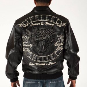 Pelle Pelle World Finest Tiger Black Jacket