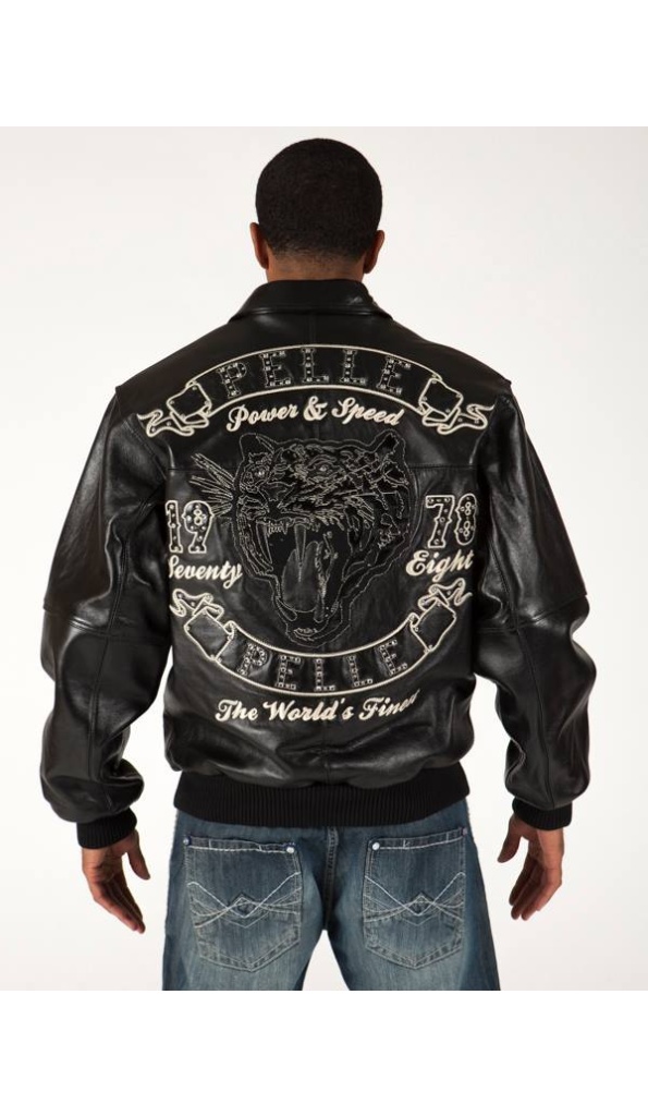 Pelle Pelle World Finest Tiger Black Jacket
