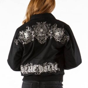 Pelle Pelle Black Encrusted MB Women Jacket
