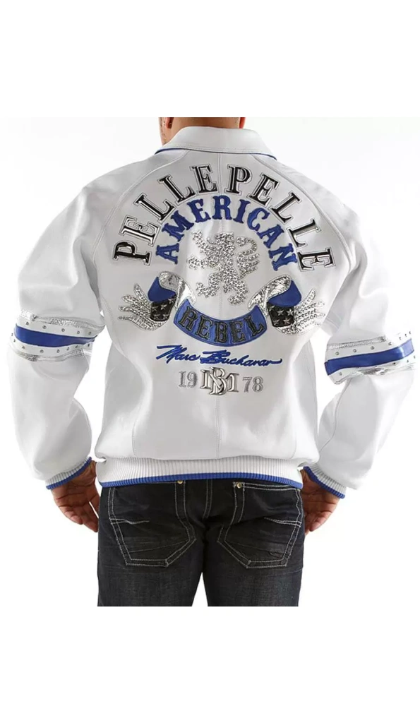 Pelle Pelle White American Rebel MB Jacket