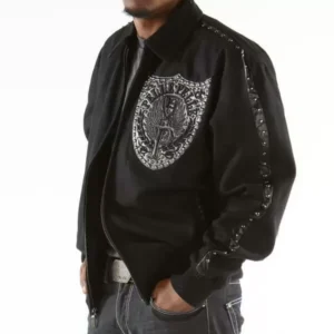 Pelle Pelle Honor And Glory Black Wool Jacket