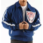 Pelle Pelle Honor And Glory Men Blue Jacket