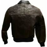 Black Pelle Pelle Studded Emblem Jacket