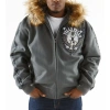 Pelle Pelle Grey Band Of Brother Hood Jacket