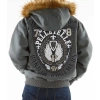 Pelle Pelle Grey Band Of Brother Hood Jacket