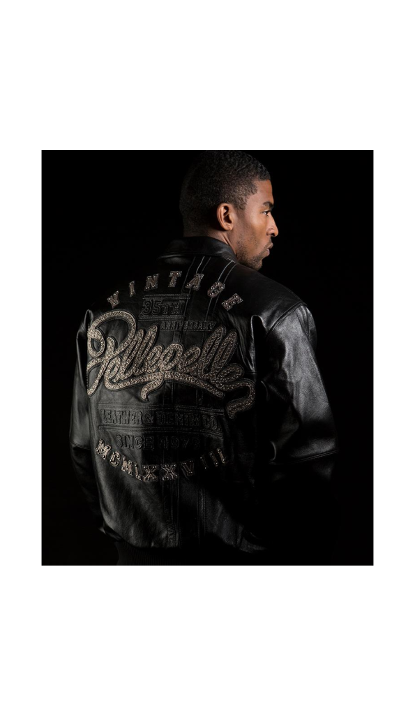 Pelle Pelle Men 35th Anniversary Black Jacket