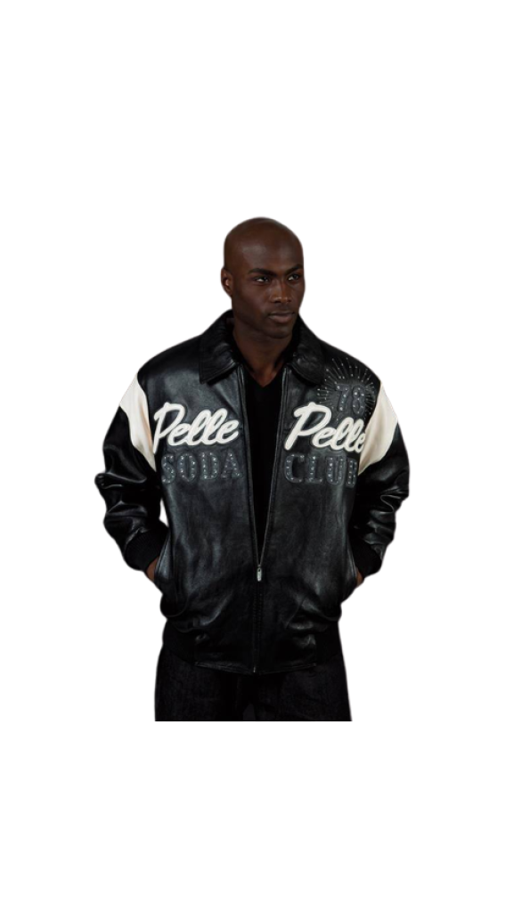 Bold Pelle Pelle Black Leather Jacket