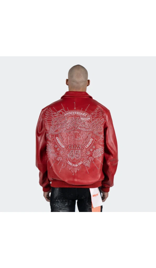 Pelle Pelle Red 45th Anniversary Men Jacket