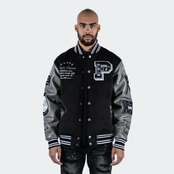 Pelle Pelle Wool World Famous Varsity Jacket