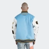 Pelle Pelle Light Blue Varsity Wool Jacket