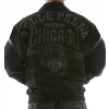 Pelle Pelle Black Windy City Men Wool Jacket