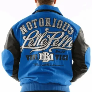 Pelle Pelle Blue Black Notorious Mb Jacket