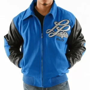 Pelle Pelle Blue Black Notorious Mb Jacket view 2