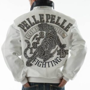 Men Pelle Pelle Come Out Fighting Leather Jacket view 2