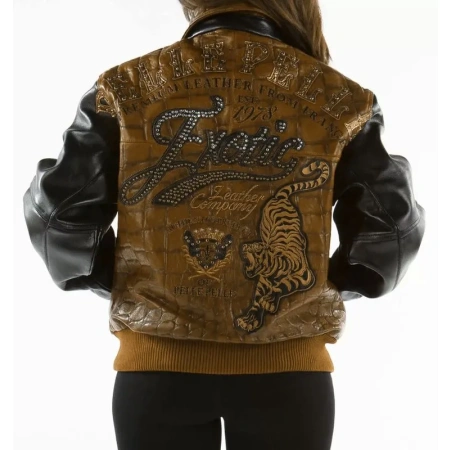 Pelle Pelle Exotic Studded Leather Jacket