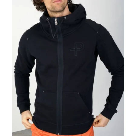 Pelle Pelle Men Navy Blue Wool Hoodie