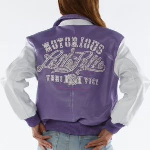 Pelle Pelle Notorious Women Purple Jacket view 2