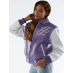 Pelle Pelle Notorious Women Purple Jacket