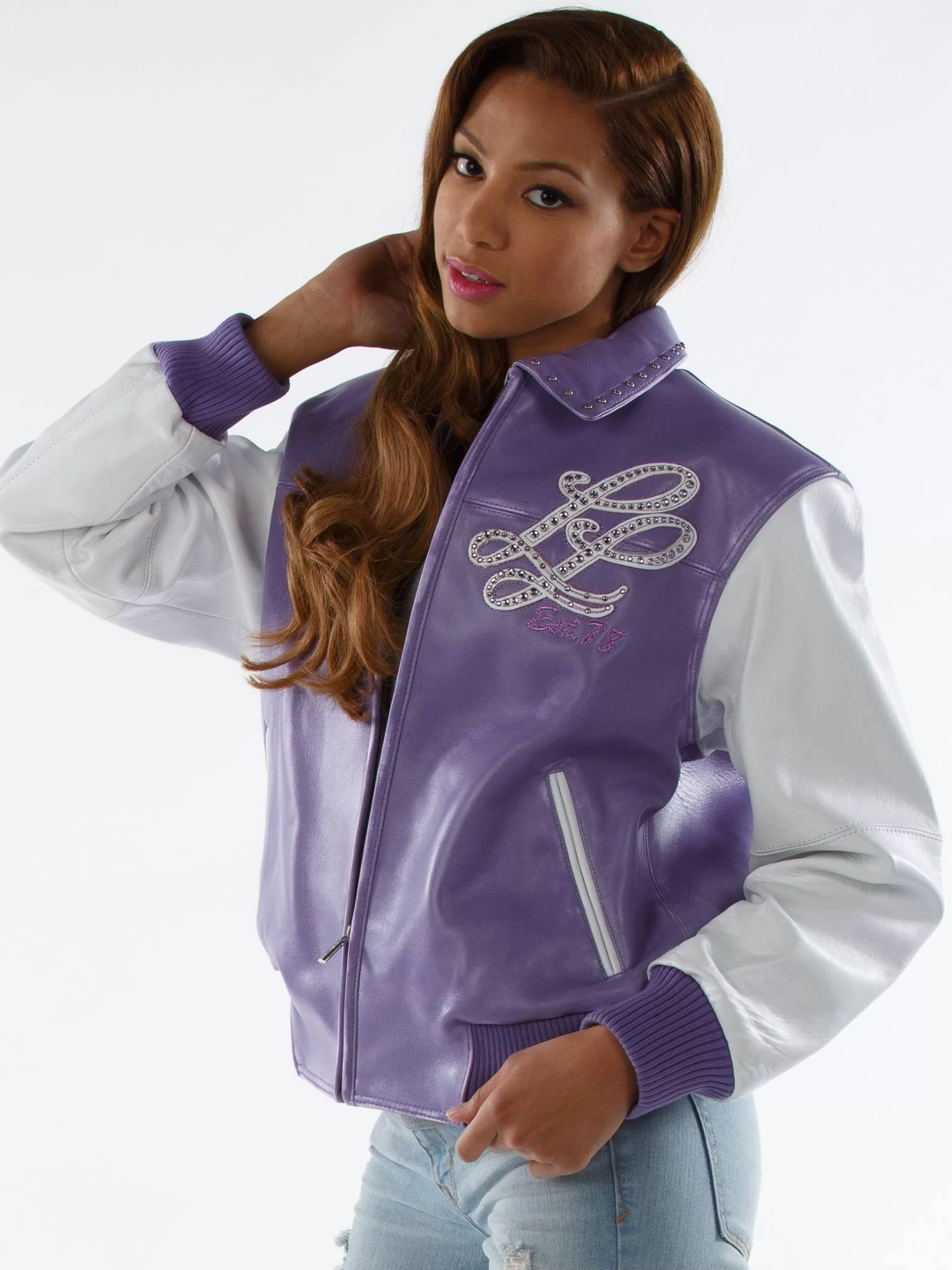 Pelle Pelle Notorious Women Purple Jacket