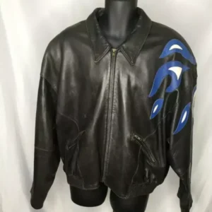 Pelle Pelle Cool Dragon Black Leather Jacket view 2