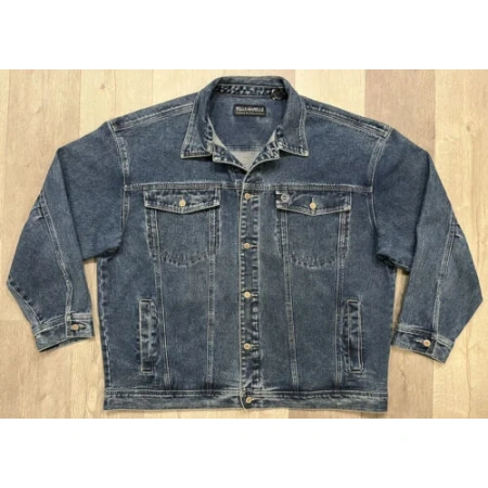 Pelle Pelle Blue Men Denim Mb Jacket