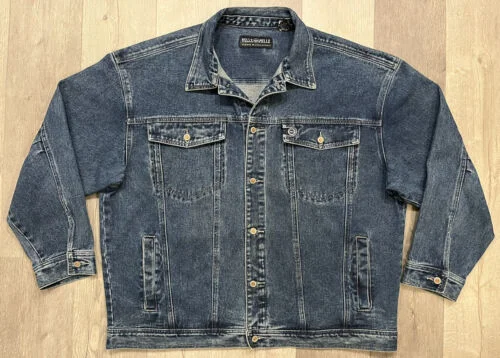 Pelle Pelle Blue Men Denim Mb Jacket