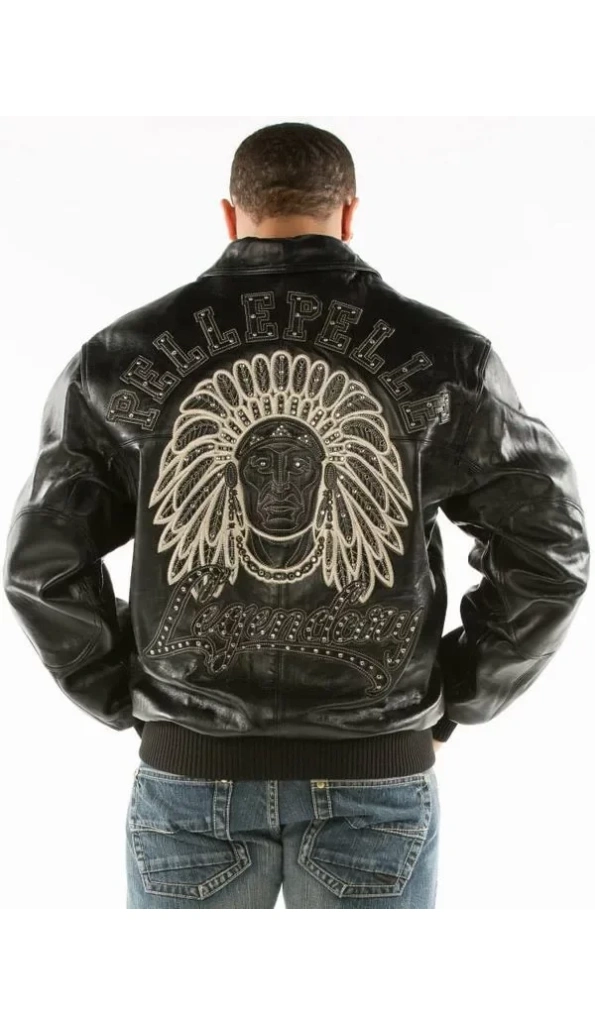 Pelle Pelle Black Indiana Legendary Jacket