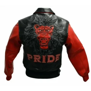 Pelle Pelle Pride Lion Orange Black Jacket view 2