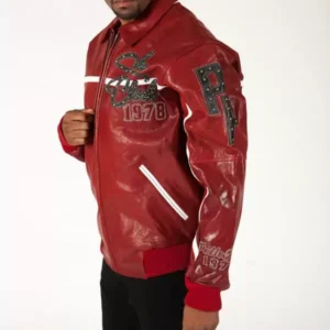 Pelle Pelle Red 1978 Soda Club MB Jacket view 2