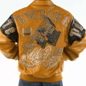 Pelle Pelle Empire Mustard Leather Jacket view 2