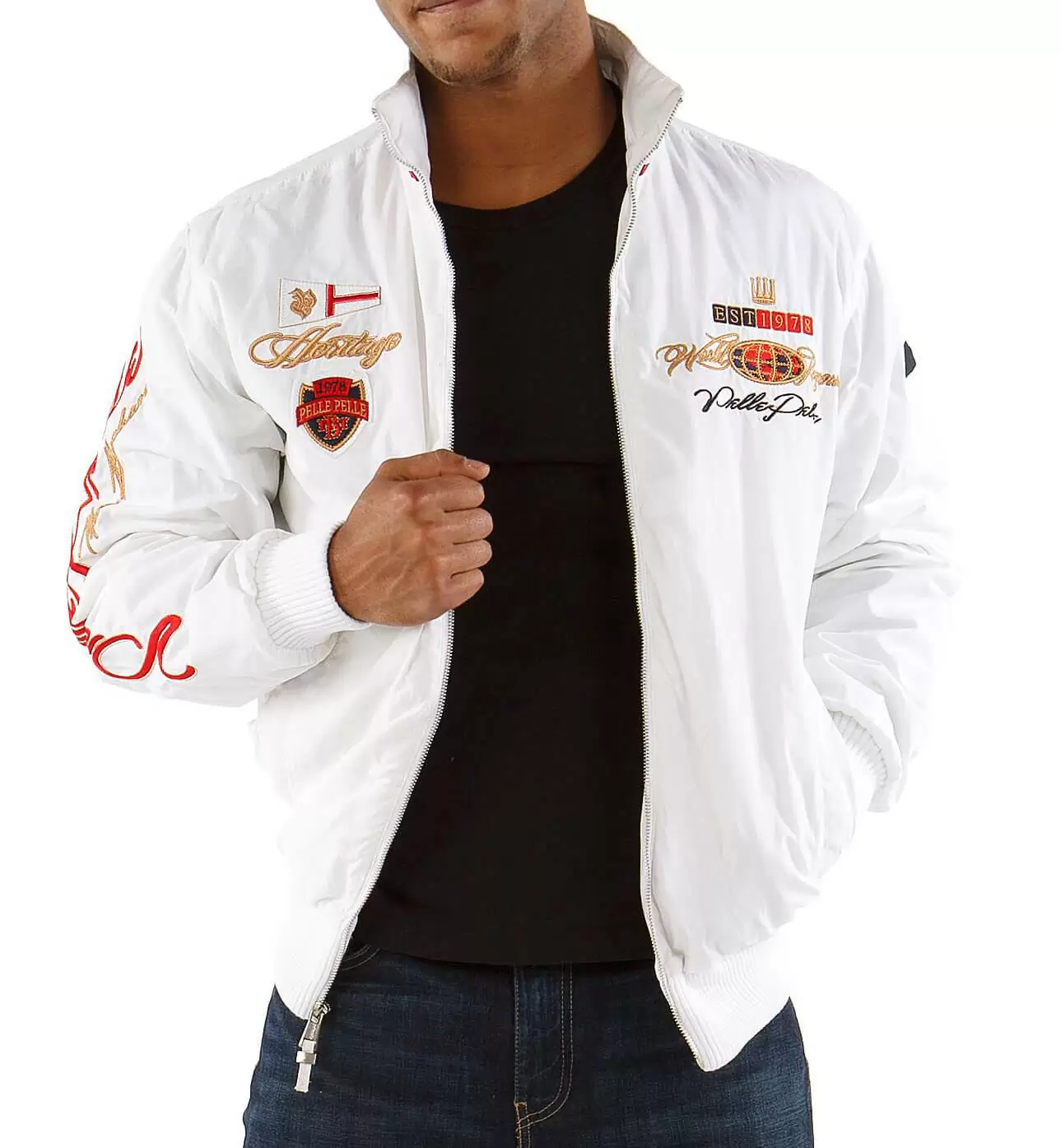 Pelle Pelle White Heritage MB Wool Jacket