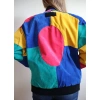 Women Pelle Pelle Multicolor Wool Jacket