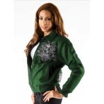 Pelle Pelle Dark Green Crest MB Wool Jacket