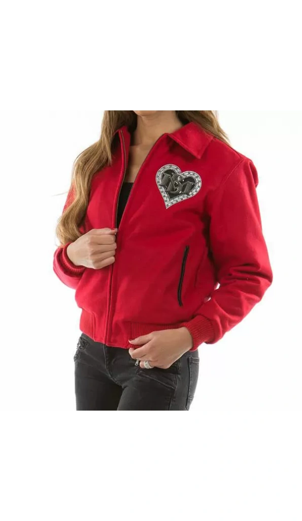 Pelle Pelle Women Heartbreaker Red Jacket