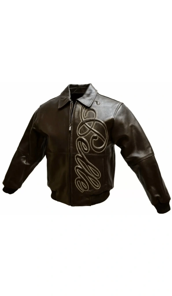 Pelle Pelle Dark Brown Bomber Leather Jacket